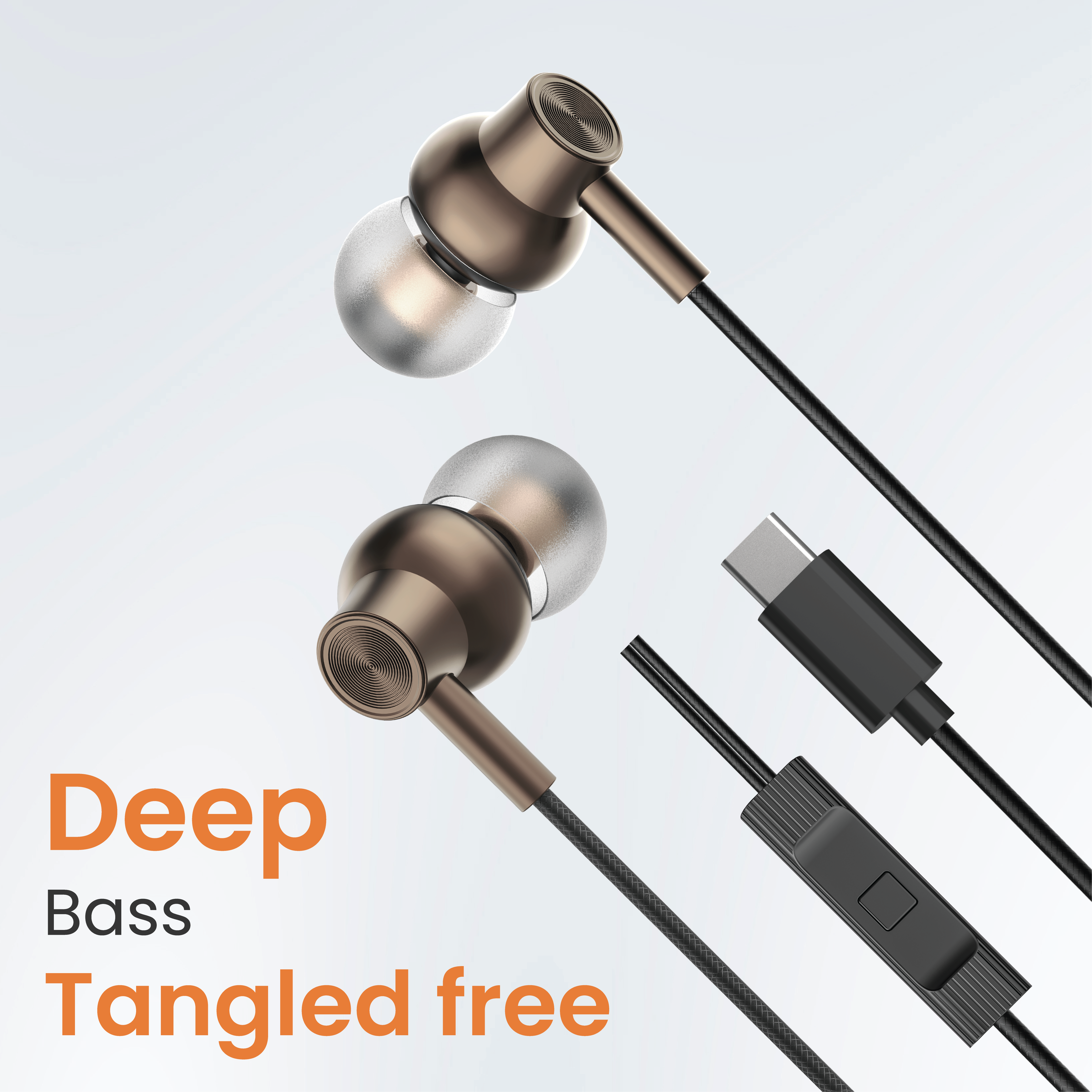 JC SyncVibe Type-C Wired Earphones